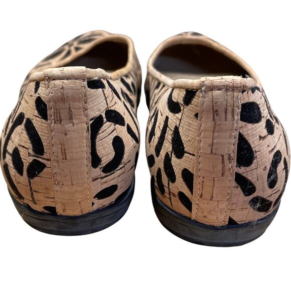 Sesto Meucci Floral Cork Ballet Flats Women's Sz 6.5M New Floor Model Condition - Picture 4 of 10